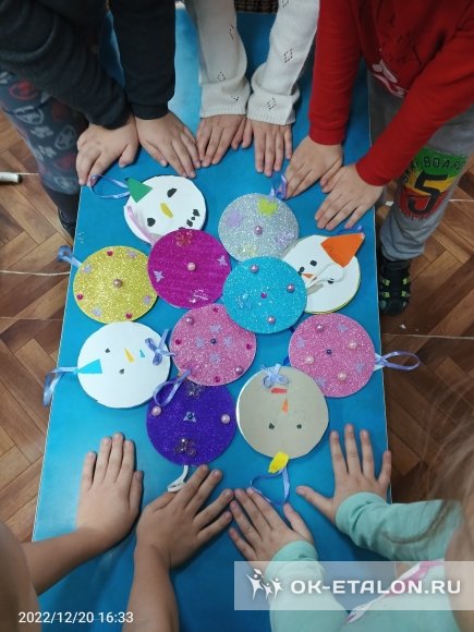 Новогодние часы своими руками для детского сада: фото пошагово
